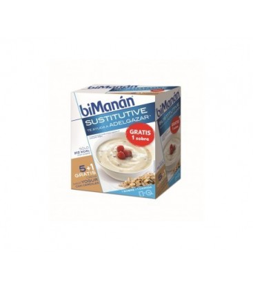 Bimanán Sustitutive yogur cereales 6 sobres