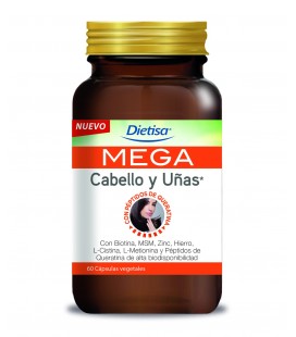 Dietisa MEGA Cabello y Uñas