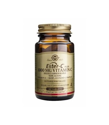 ESTER-C PLUS 1000 mg. 30 COMPRIMIDOS 1050 SOLGAR