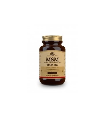 MSM 1.000 mg 60 Comprimidos 1733 SOLGAR