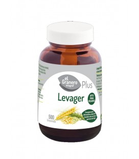 LEVAGER (LEVADURA Y GERMEN) 500 COMP. 400 mg