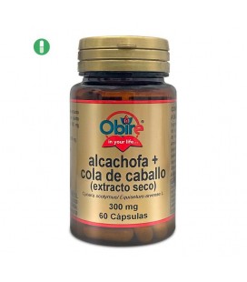 OB ALCACHOFA Y COLA DE CABALLO (EXTRACTO SECO) 300 mg. 60 CAPS
