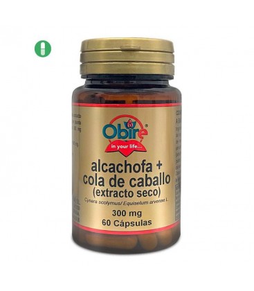 OB ALCACHOFA Y COLA DE CABALLO (EXTRACTO SECO) 300 mg. 60 CAPS