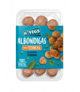 REFRIG ALBÓNDIGAS TERNERA PLANT BASED 200G - HiVegs!