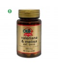 VALERIANA Y MELISA 200 mg. (extracto seco) 60 cápsulas - Obire