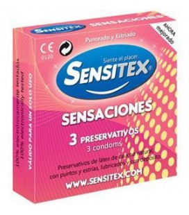 Preservativo vegano sensaciones pack 3 und