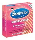 Preservativo vegano sensaciones pack 3 und