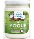 Refrig Yogur ecológico de cabra sabor coco 420g